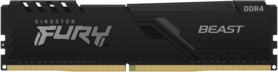Память DDR4 32Gb 3600MHz Kingston KF436C18BB/32 Fury Beast RTL Gaming PC4-28800 CL18 DIMM 288-pin 1.35В dual rank с радиатором Ret