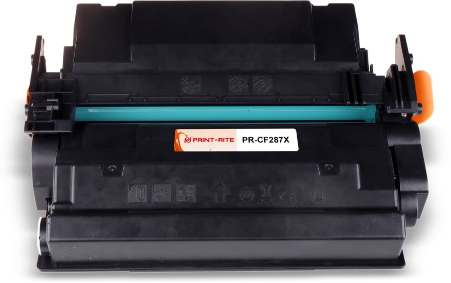 Картридж лазерный Print-Rite TFH098BPU1J PR-CF287X CF287X черный (18000стр.) для HP LJ M506dn/ M506n/ M506x