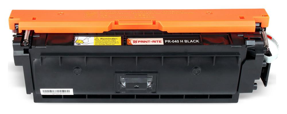 Картридж лазерный Print-Rite TRC310BPU1J PR-040 H BLACK 040 H Black черный (12500стр.) для Canon LBP 710CX/712CX