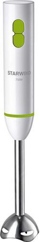 Блендер погружной Starwind SBP1113 750Вт белый/зеленый