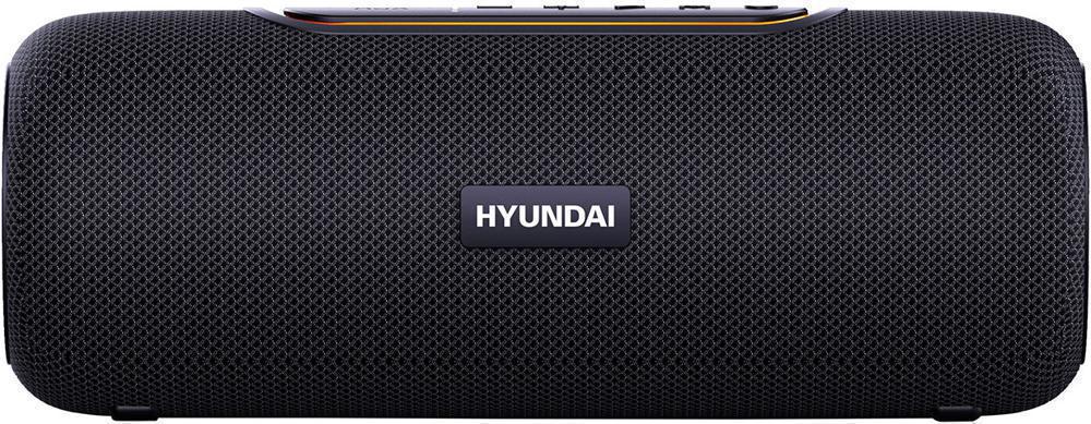 Колонка порт. Hyundai H-PS1021 черный/черный 25W 1.0 BT 10м 1500mAh