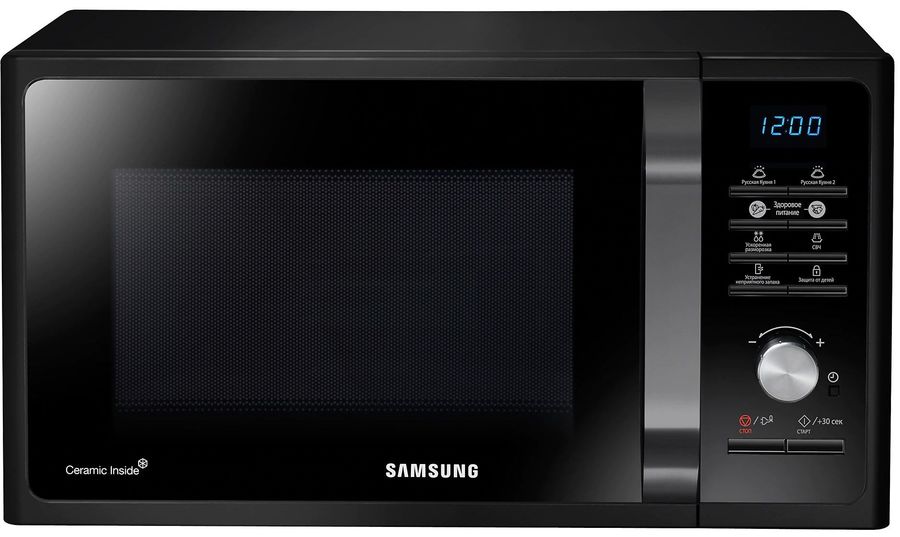 Микроволновая Печь Samsung MS23F302TAK/BW 23л. 800Вт черный