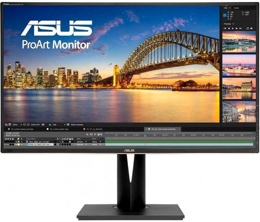 Монитор Asus 32" ProArt PA329C черный IPS LED 16:9 HDMI M/M матовая HAS Piv 600cd 178гр/178гр 3840x2160 60Hz DP 4K USB 12.32кг