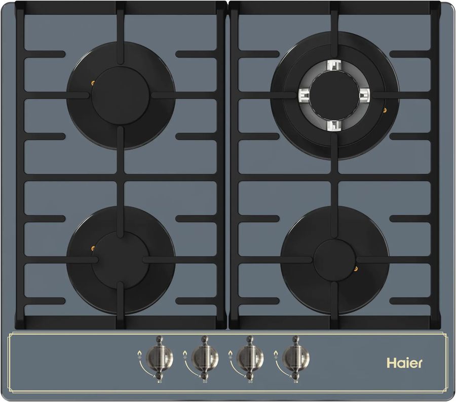 Газовая варочная поверхность Haier HHX-M64ATQBB серый