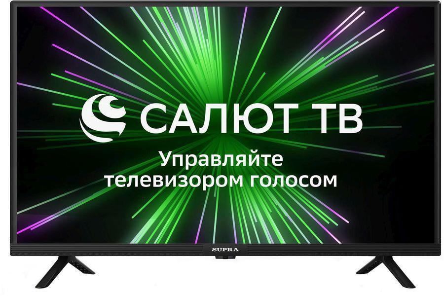 Телевизор LED Supra 32" STV-LC32ST0155Wsb Салют ТВ черный HD 50Hz DVB-T DVB-T2 DVB-C WiFi Smart TV (RUS)