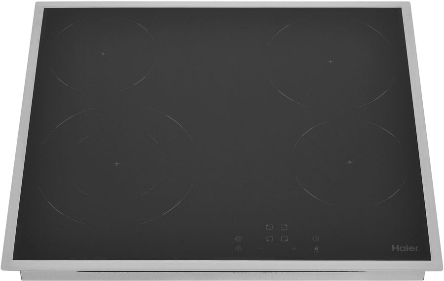 Варочная поверхность Haier HHY-C64DFB черный/нержавеющая сталь
