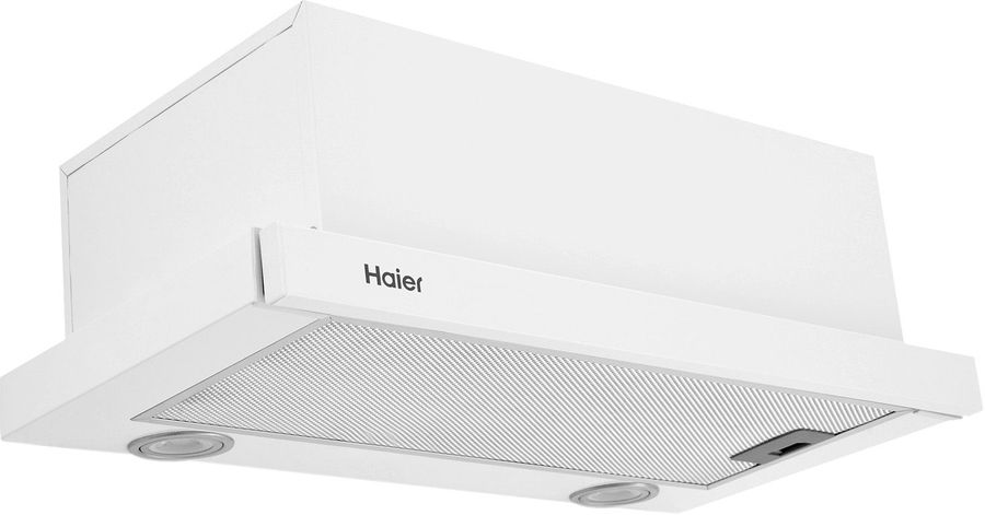 Вытяжка встраиваемая Haier HVX-T671W белый управление: кнопочное (1 мотор)