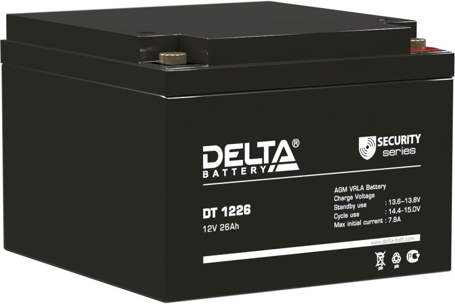 Батарея для ИБП Delta DT 1226 12В 26Ач