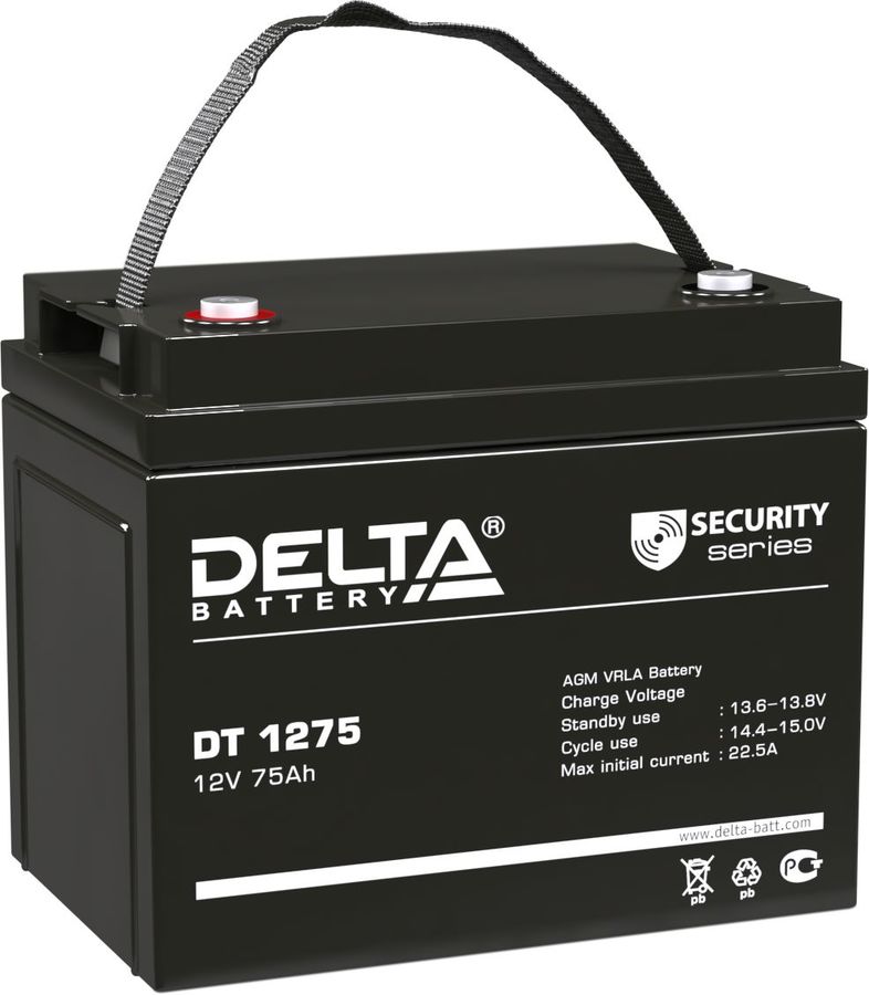 Батарея для ИБП Delta DT 1275 12В 75Ач