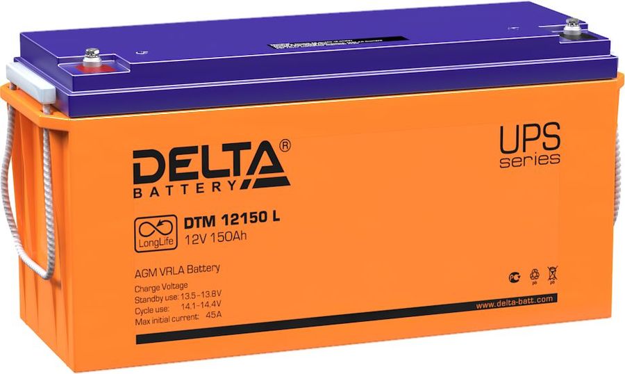 Батарея для ИБП Delta DTM 12150 L 12В 150Ач