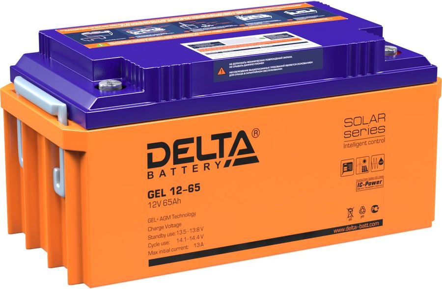 Батарея для ИБП Delta GEL 12-65 12В 65Ач