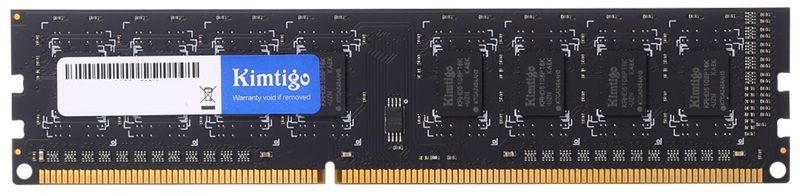 Память DDR3L 8Gb 1600MHz Kimtigo KMTU8GF581600 RTL PC3L-12800 CL11 DIMM 240-pin 1.5В single rank Ret