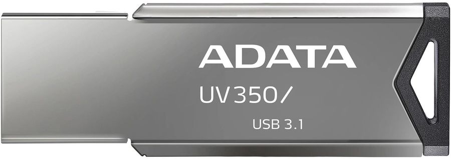 Флеш Диск A-Data 32Gb UV350 AUV350-32G-RBK USB3.0 серебристый