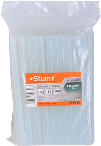 Клеевые стержни для клеевого пистолета Sturm! 7010-05-52S