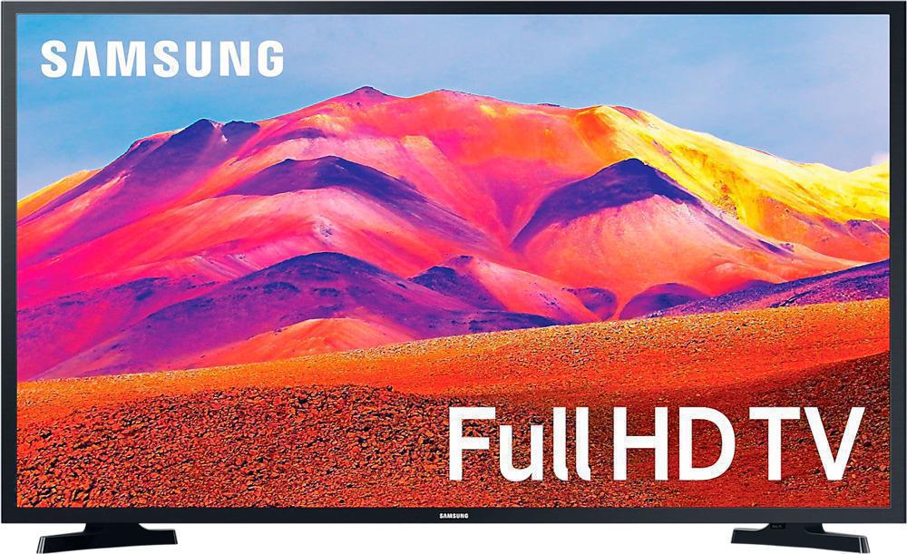 Телевизор LED Samsung 43" UE43T5202AUXRU Series 5 черный FULL HD 50Hz DVB-T2 DVB-C DVB-S2 USB 2.0 WiFi Smart TV (RUS)