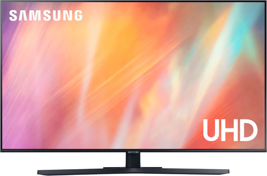 Телевизор LED Samsung 50" UE50AU7500UXRU Series 7 черный 4K Ultra HD 60Hz DVB-T2 DVB-C DVB-S2 WiFi Smart TV (RUS)