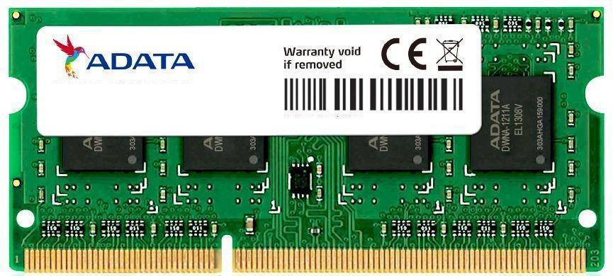 Память DDR3L 4Gb 1600MHz A-Data ADDS1600W4G11-S Premier RTL PC3L-12800 CL11 SO-DIMM 240-pin 1.35В dual rank