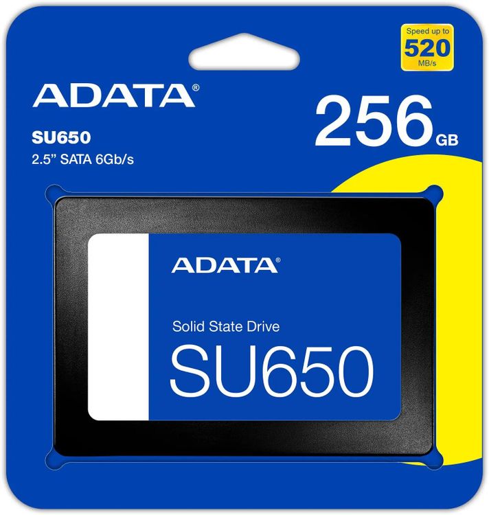 Накопитель SSD A-Data SATA-III 256GB ASU650SS-256GT-R Ultimate SU650 2.5" 520/450