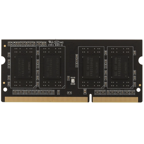Память DDR3 2Gb 1600MHz AMD R532G1601S1S-U RTL PC3-12800 CL11 SO-DIMM 204-pin 1.5В