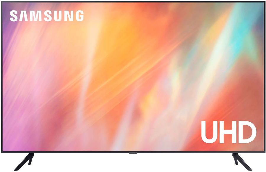 Телевизор LED Samsung 55" UE55AU7160UXRU Series 7 титан 4K Ultra HD 60Hz DVB-T2 DVB-C DVB-S2 USB WiFi Smart TV (RUS)