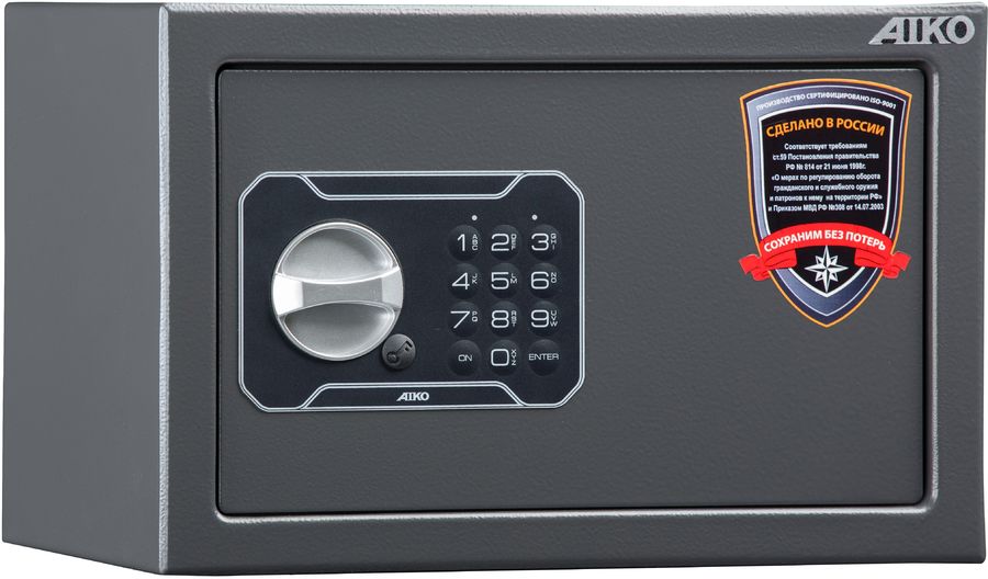 Сейф оружейный Aiko TT 170.EL 170x260x230мм электронный (S11299110914)