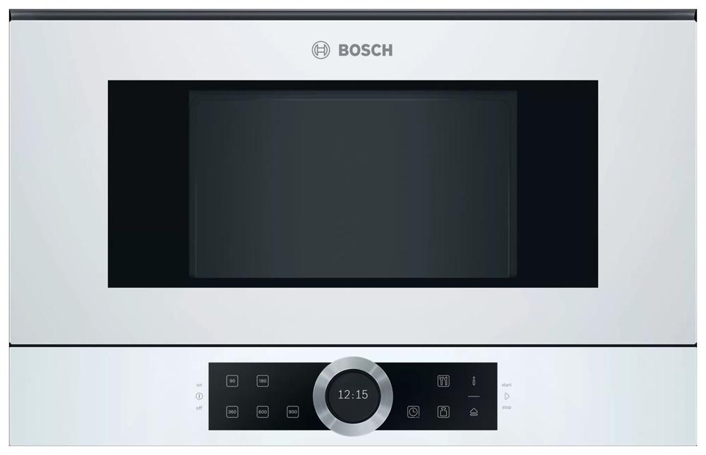 Микроволновая печь Bosch BFL634GW1 21л. 900Вт белый (встраиваемая)