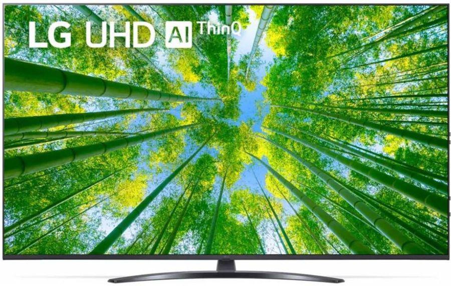 Телевизор LED LG 43" 43UQ81006LB.ARUB черный 4K Ultra HD 60Hz DVB-T DVB-T2 DVB-C DVB-S DVB-S2 USB WiFi Smart TV (RUS)