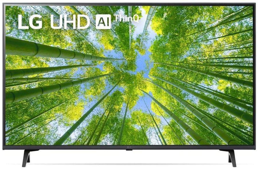 Телевизор LED LG 43" 43UQ80006LB.ARUB металлический серый 4K Ultra HD 60Hz DVB-T DVB-T2 DVB-C DVB-S DVB-S2 USB WiFi Smart TV (RUS)