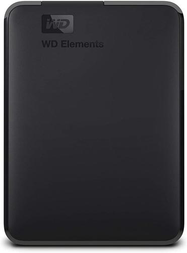Жесткий диск WD S USB 3.0 1Tb WDBUZG0010BBK-WESN Elements Portable 2.5" черный