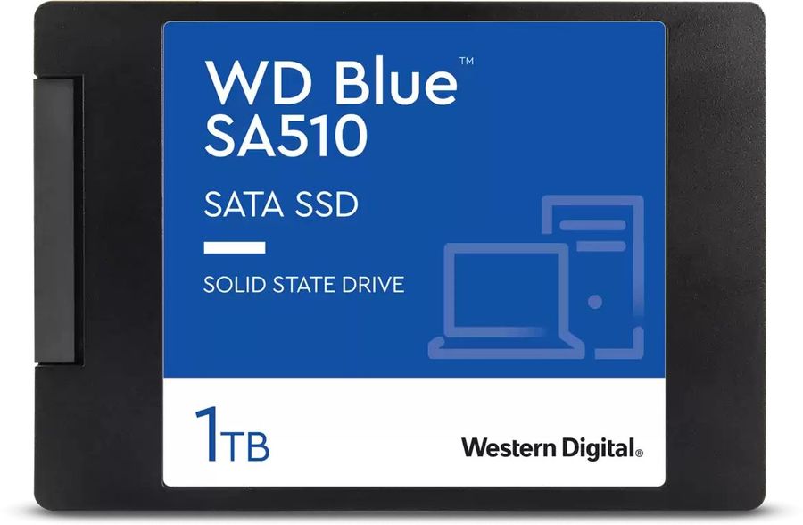 Накопитель SSD WD SATA III 1Tb WDS100T3B0A Blue 2.5"