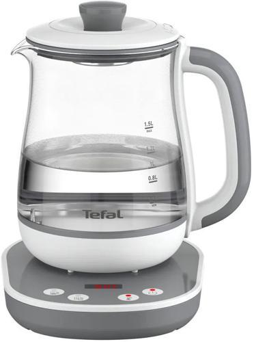 Чайник электрический Tefal BJ551B10 1.5л. 1430Вт белый корпус: стекло/пластик (7211004581)