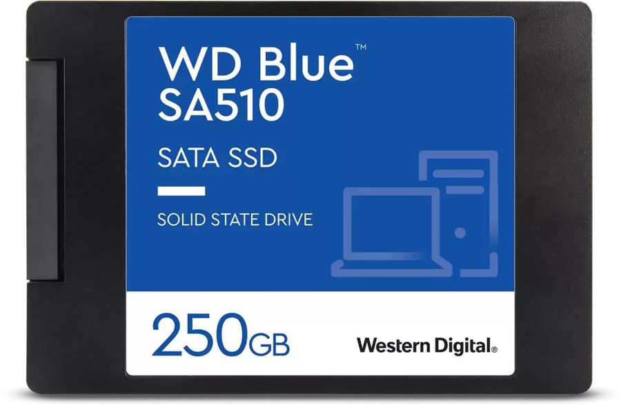 Накопитель SSD WD SATA III 250Gb WDS250G3B0A Blue 2.5"