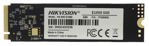 Накопитель SSD Hikvision PCI-E 3.0 x4 128Gb HS-SSD-E1000/128G M.2 2280