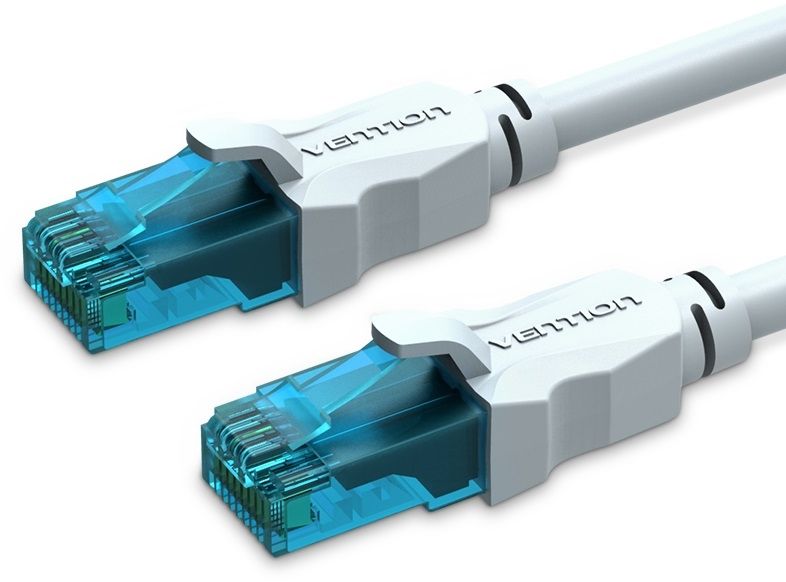 Патч-корд Vention VAP-A10-S150 1Гбит/с UTP 4 пары cat.5E CCA molded 1.5м серый RJ-45 (m)-RJ-45 (m)