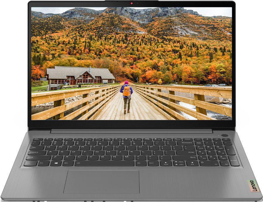 Ноутбук Lenovo IdeaPad 3 15ITL6 Core i7 1165G7 8Gb SSD512Gb NVIDIA GeForce MX450 2Gb 15.6" TN FHD (1920x1080) noOS grey WiFi BT Cam (82H80249RK)