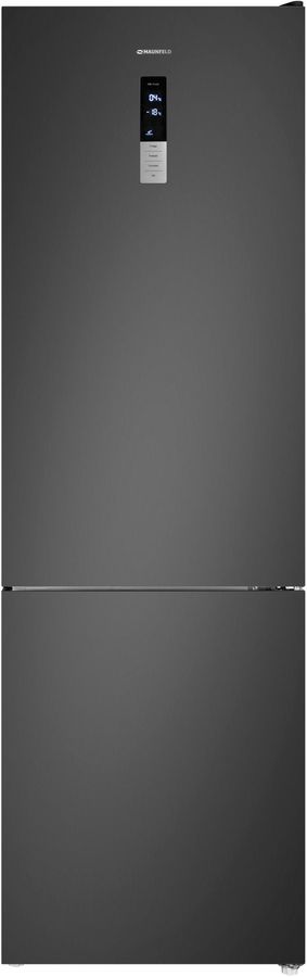 Холодильник Maunfeld MFF200NFSBE 2-хкамерн. черная сталь