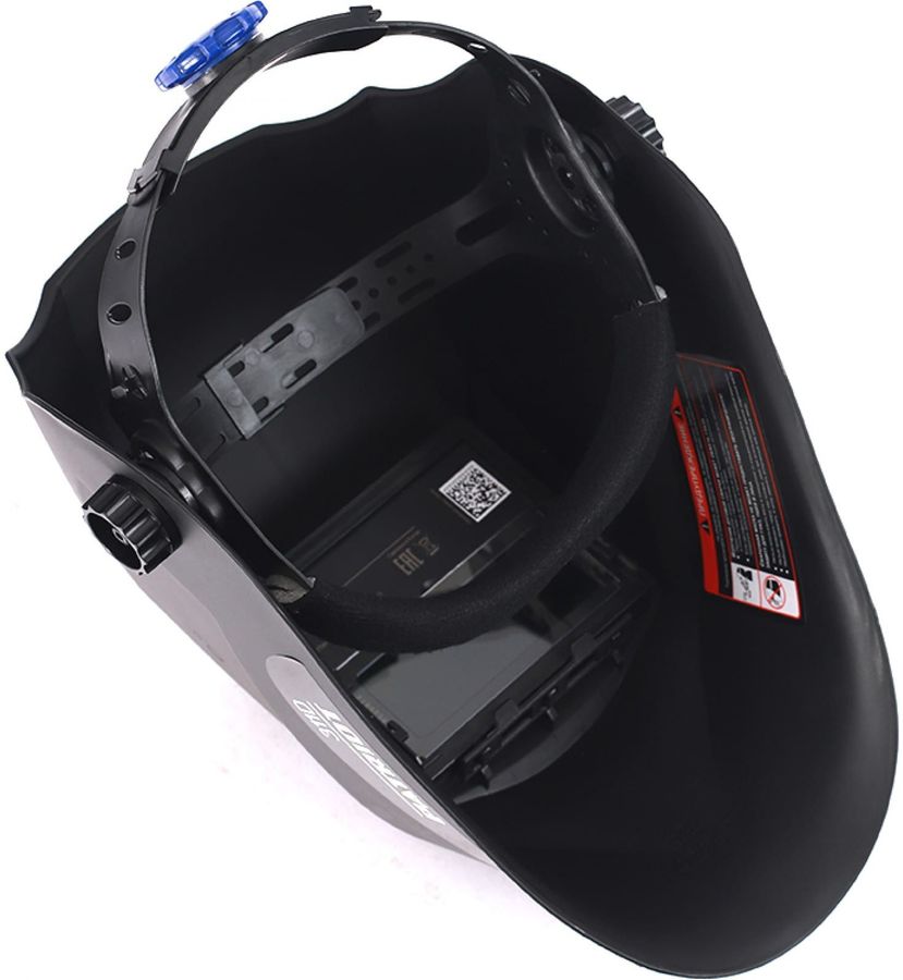 Маска сварщика Patriot 880502201 филь.:хамел. кл.:1/1/1/2 см.экр.90x35мм черный