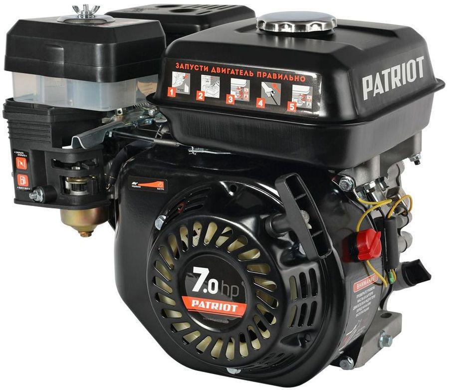 Двигатель бензиновый Patriot P 170 FB-20 M 4-х тактный 7л.с. для садовой техники (470108171)
