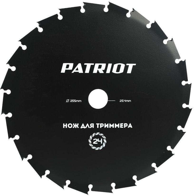 Нож смен. для садовых триммеров Patriot TBM-24 (809115224)