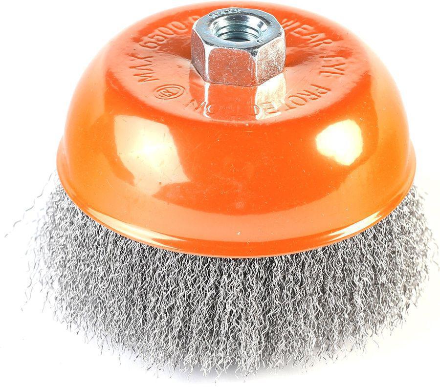 Щетка дисковая Patriot 813010004 d=125мм d(посад.)=14мм (угловые шлифмашины) (упак.:1шт)