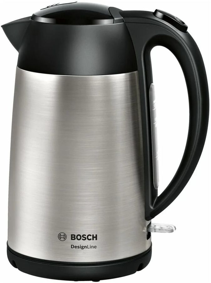 Чайник электрический Bosch TWK3P420 1.7л. 2400Вт черный корпус: металл