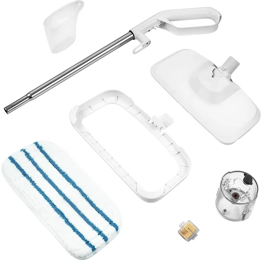 Швабра паровая Kitfort КТ-1015 1300Вт белый