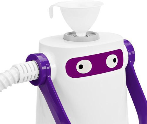 Пароочиститель ручной Kitfort КТ-9109-1 1000Вт белый/фиолетовый