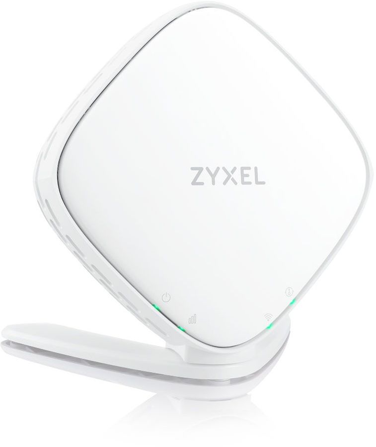 Повторитель беспроводного сигнала Zyxel WX3100-T0 (WX3100-T0-EU01V2F) AX1800 10/100/1000BASE-TX белый