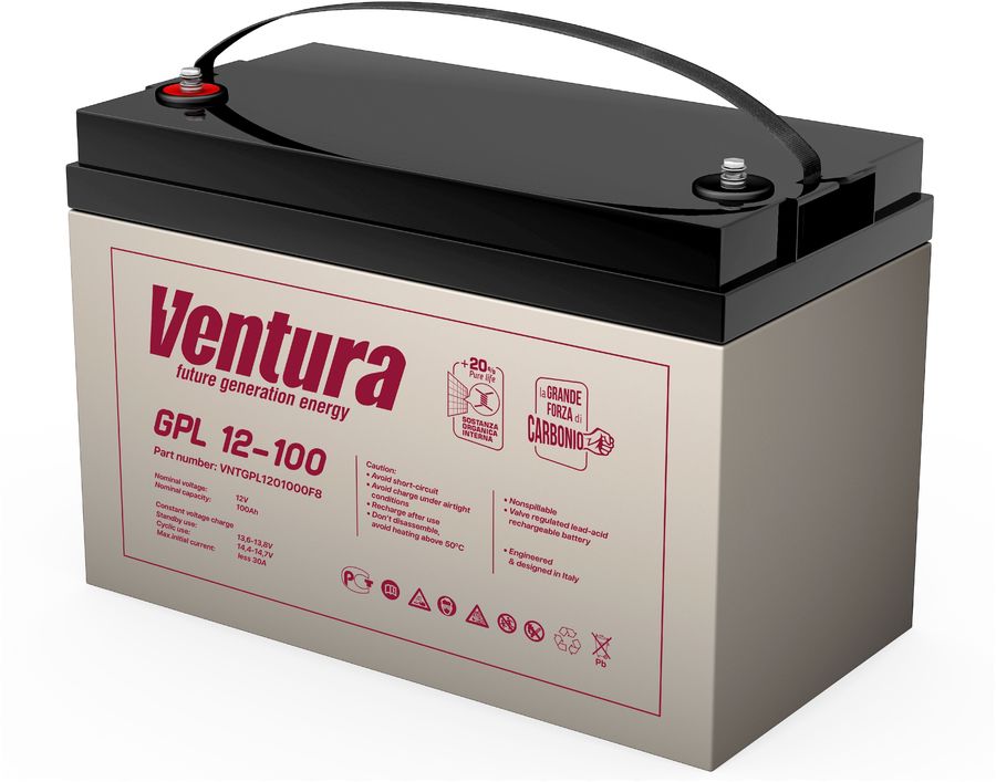 Батарея для ИБП Ventura GPL 12-100 12В 100Ач