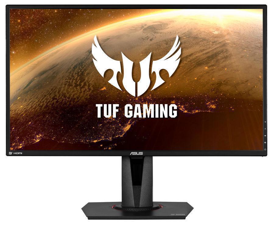 Монитор Asus 27" TUF Gaming VG27AQ черный IPS LED 1ms 16:9 HDMI M/M матовая HAS Piv 1000:1 350cd 178гр/178гр 2560x1440 165Hz G-Sync FreeSync DP WQ 5.8кг