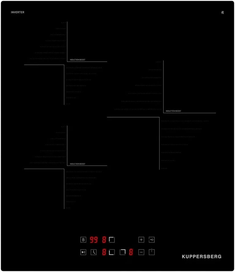 Индукционная варочная поверхность Kuppersberg ICO 402 черный