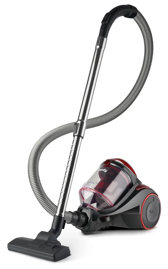 Пылесос Domfy DSC-VC704 2400Вт черный/красный