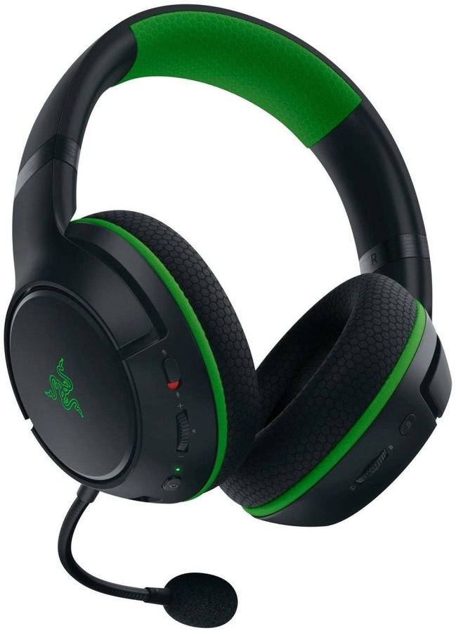 Беспроводная гарнитура Razer Kaira черный/зеленый для: Xbox Series X/S (RZ04-03480100-R3M1)