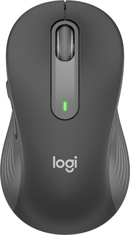 Мышь Logitech M650 Large графитовый оптическая 4000dpi silent беспров. BT/Radio USB 5but (910-006236)